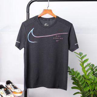 Áo thun thể thao nam, áo chạy bộ nam, Chất thun thể thao lỗ kim chính phẩm size từ 50kg - 88kg