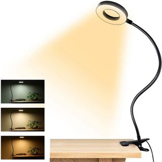 Đèn livestream kẹp bàn