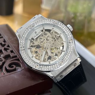 Đồng Hồ Cơ Nam Hub Lộ Cơ Dây Chuẩn Xịn Thơm Mùi Vani