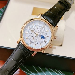 Đồng hồ da nam patttecks nam 6 kim
