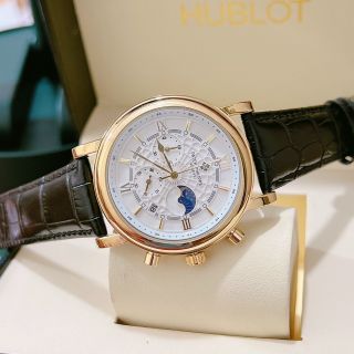 Đồng hồ da nam patttecks nam 6 kim