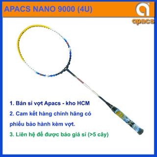 Vợt cầu lông Apacs Nano 9000 (4U) hàng chính hãng, giá bán buôn đại lý giá sỉ