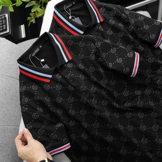 Áo thun cổ bẻ nam, áo polo nam, Chất cá sấu cotton 100% dày đẹp. In toàn thân trẻ trung,Bo dệt sang xịn. Bảng màu cơ bản size từ 50kg - 88kg