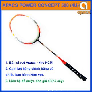 Vợt cầu lông Apacs Power Nano 500 (4U) hàng chính hãng, giá bán buôn đại lý giá sỉ