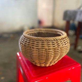 Giỏ mây thủ công