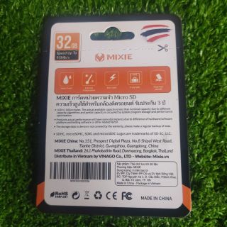 Thẻ nhớ Micro SDHC Mixie 32GB/64GB tốc độ cao dùng cho camera, điện thoại v.v...