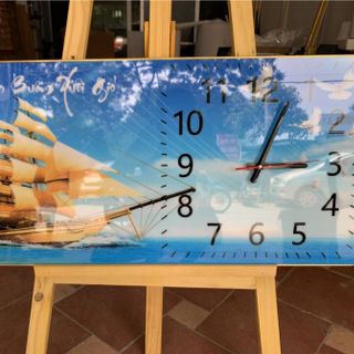 Tranh Đồng Hồ Treo Tường Tráng Gương - Kích Thước 40*80