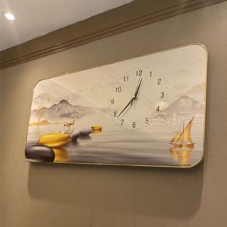 Tranh Đồng Hồ Treo Tường Tráng Gương - Kích Thước 40*80