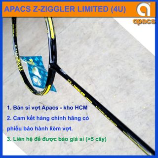 Vợt cầu lông Apacs Z-Ziggler Limited (4U) hàng chính hãng, giá bán buôn đại lý giá sỉ