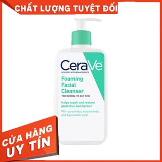 Sữa rửa mặt giúp làm sạch sâu dành cho da dầu Cerave Foaming Facial Cleans 236ML giá sỉ