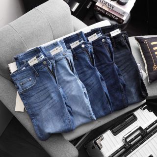 Quần jean nam, Quần Jean dài thời trang nam, Chất Vải Jean Co Giãn size từ 50kg - 90kg