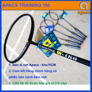 Vợt cầu lông Apacs Training w-180 hàng chính hãng, giá bán buôn đại lý giá sỉ