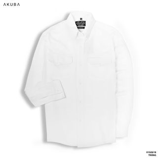 ÁO SƠ MI TAY DÀI AKUBA 01G0618