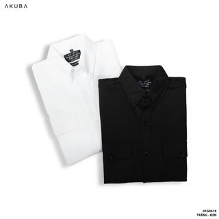 ÁO SƠ MI TAY DÀI AKUBA 01G0618