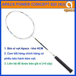 Vợt cầu lông Apacs Power Concept 922 (4U) hàng chính hãng, giá bán buôn đại lý giá sỉ