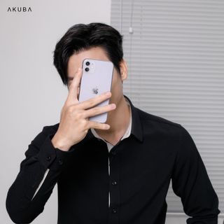 ÁO SƠ MI TAY DÀI AKUBA 01M0348