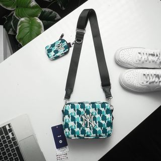 Túi đeo chéo nữ, túi xách nữ, chất liệu 100% polyester korea - Có 2 ngăn riêng biệt size 19cm x 14cm x 7cm