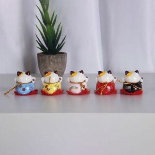 BỘ 5 MÈO THẦN TÀI MAY MẮN