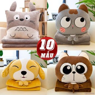 BỘ CHĂN GỐI HÌNH THÚ SIÊU CUTE