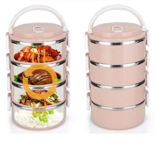 HỘP CƠM LÚA MẠCH 4 TẦNG