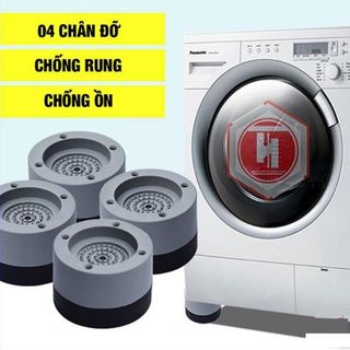 Bộ 4 chân đệm chống rung đa năng, chân đỡ máy giặt giá sỉ