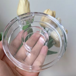 Hộp tròn đựng trang sức vòng tay mica trong suốt cao cấp