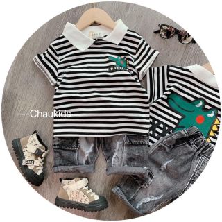 Set bộ quần bò áo phông