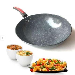 CHẢO ĐÁ HOA CƯƠNG SÂU LÒNG 30CM