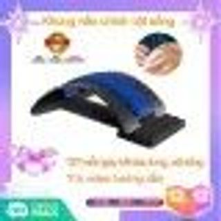 [Có video hướng dẫn]Khung nắn chỉnh cột sống lưng khung định hình cột sống đai massage lưng, kê lưng dụng cụ giảm đau lưng,Thoát Vị Đĩa Đệm, Đau Lưng, Vai Gáy, Dụng Cụ Hỗ Trợ Tập Lưng - Màu xanh