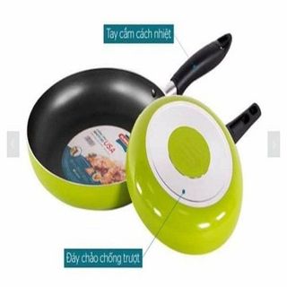 BỘ 2 CHẢO SUNHOUSE CHỐNG DÍNH CAO CẤP
