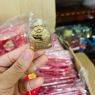 Lì xì thần tài may mắn