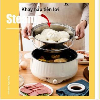NỒI LẨU ĐIỆN ĐA NĂNG CHỐNG DÍNH 28CM