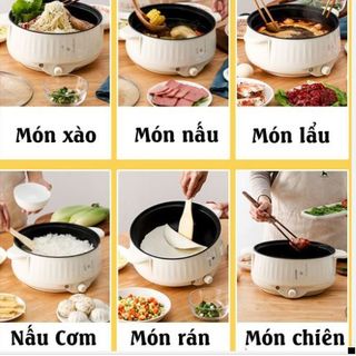 NỒI LẨU ĐIỆN ĐA NĂNG CHỐNG DÍNH 28CM