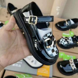 Giày búp bê trẻ em đính họa tiết đẹp V008