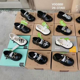 Giày búp bê trẻ em đính họa tiết đẹp V008