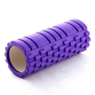 Con Lăn Massage Tập Yoga Gym Foam Roller ống trụ lăn xốp thể thao giãn cơ có gai roam rollet cao cấp