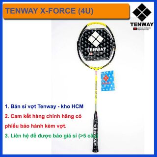 Vợt cầu lông Tenway X-Force (4U) hàng chính hãng, giá bán buôn đại lý giá sỉ