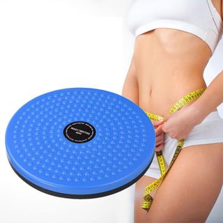 Đĩa xoay eo tập thể dục 360 độ bàn xoay tập cơ bụng eo thon giảm cân tại nhà phòng gym có hạt massage bàn chân cực tốt