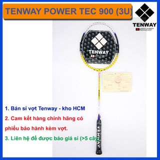 Vợt cầu lông Tenway Power Tec 900 (3U) hàng chính hãng, giá bán buôn đại lý giá sỉ