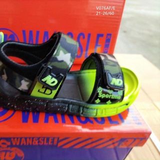 Sandal trẻ em quai ngang dán phối màu đẹp V076
