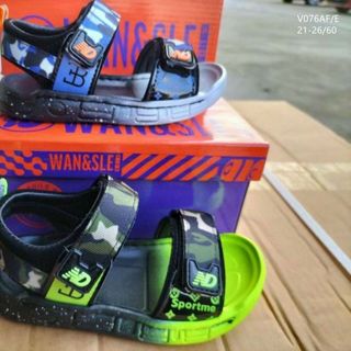 Sandal trẻ em quai ngang dán phối màu đẹp V076