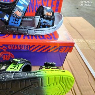 Sandal trẻ em quai ngang dán phối màu đẹp V076