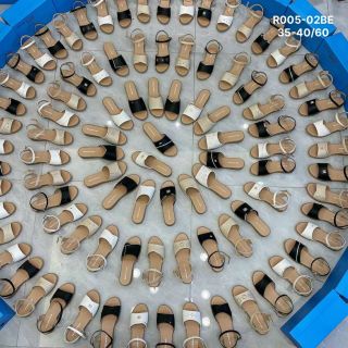 Dép nữ quai ngang da mềm R005-02