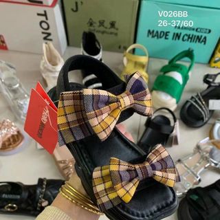 Sandal trẻ em quai ngang dán êm chânV022