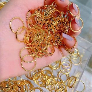 Nhẫn lông voi vàng 10k