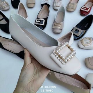 Giày búp bê nữ da mềm giá xưởng R318