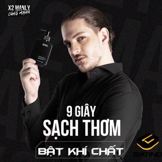 Gel Vệ Sinh Nam X2 Manly 150ml - Làm Sạch Khử Mùi Vùng Kín Nam
