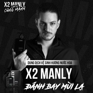 Gel Vệ Sinh Nam X2 Manly 150ml - Làm Sạch Khử Mùi Vùng Kín Nam giá sỉ