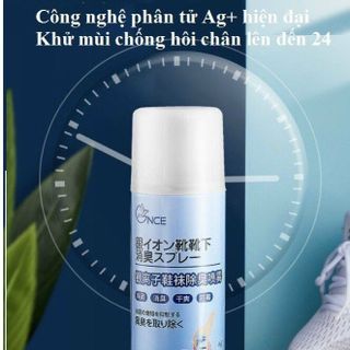 Chai xịt lưu hương - khử mùi giày - diệt khuẩn 24h