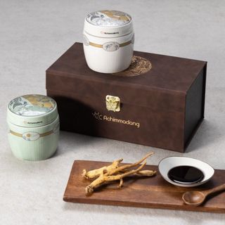 Cao Hắc Sâm Đông Trùng Hạ Thảo Hũ Đôi Achimmadang Hàn Quốc 0.5 kg x 2 lọ (2023)